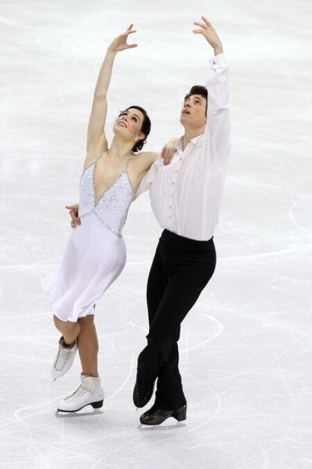 Tessa Virtue and Scott Moir